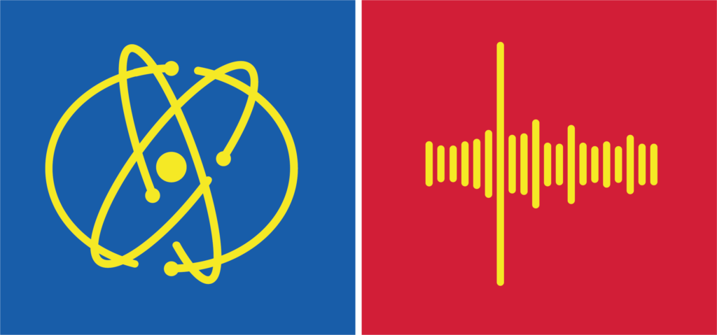 Ikoner for 2022: Atommodel og lydbølge